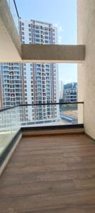 Balcony Image of 1125 Sq.ft 2 BHK Apartment / Flat for rent in Majestique Towers East, Upper Kharadi Pune for Rs. 36000