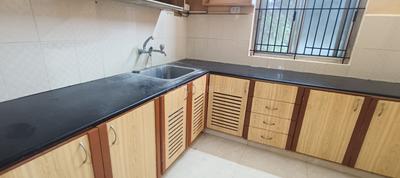 Kitchen Image of 1200 Sq.ft 3 BHK Apartment / Flat for rent in Saibaba Colony Coimbatore for Rs. 22000