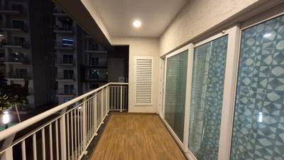 Balcony Image of 2500 Sq.ft 4 BHK Apartment / Flat for rent in L And T Raintree Boulevard, Sahakara Nagar Bengaluru for Rs. 125000