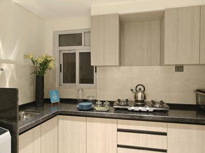 Kitchen Image of 650 Sq.ft 2 BHK Apartment / Flat for sale in Siddha Sky, Sion Mumbai for Rs. 20700000