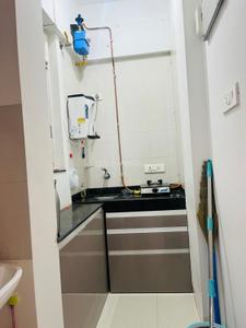 Kitchen Image of 400 Sq.ft 1 BHK Apartment / Flat for rent in Vasudha Etasha, Kothrud Pune for Rs. 24000