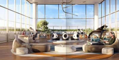 Kitchen Image of 721 Sq.ft 1 BHK Apartment / Flat for sale in Majan Dubai for Rs. 29807870