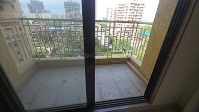 Balcony Image of 1100 Sq.ft 2 BHK Apartment / Flat for rent in Paradise Sai Icon, Kharghar Navi Mumbai for Rs. 35000