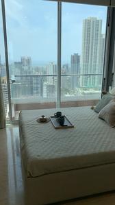 Bedroom Image of 900 Sq.ft 2 BHK Apartment / Flat for sale in Monte South, Byculla Mumbai for Rs. 34000000