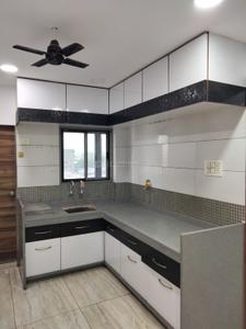 Kitchen Image of 1150 Sq.ft 2 BHK Apartment / Flat for rent in Adajan Surat for Rs. 18500