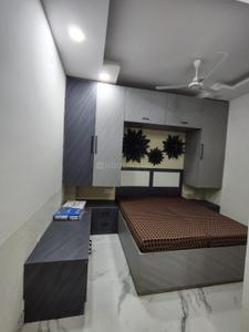 Bedroom Image of 400 Sq.ft 1 RK Builder Floor for rent in Ramesh Nagar New Delhi for Rs. 16000