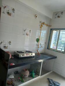 Kitchen Image of 900 Sq.ft 1 BHK Apartment / Flat for rent in Vavol Gandhinagar for Rs. 18000