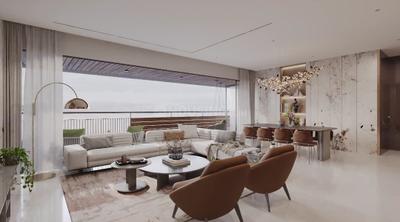Hall Image of 2610 Sq.ft 3 BHK Apartment / Flat for sale in Navroop Megh Malhar Indigo, Sargasan Gandhinagar for Rs. 11310000