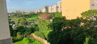 Balcony Image of 1105 Sq.ft 2 BHK Apartment / Flat for sale in New Town Kolkata for Rs. 12700000