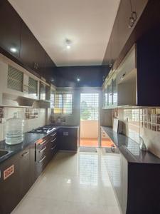 Kitchen Image of 1015 Sq.ft 2 BHK Apartment / Flat for rent in Basapura Bengaluru for Rs. 30000