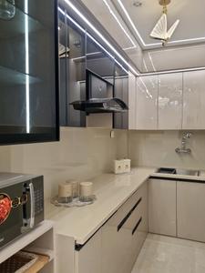 Kitchen Image of 810 Sq.ft 3 BHK Apartment / Flat for sale in Dwarka Mor New Delhi for Rs. 5100000