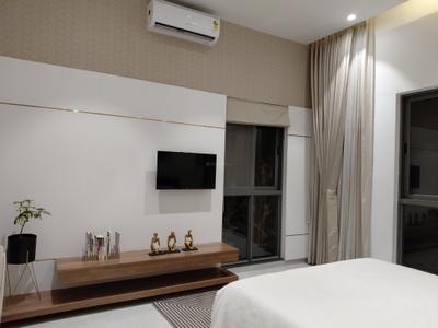 Bedroom Image of 1500 Sq.ft 3 BHK Apartment / Flat for sale in K Raheja T9 Chronos and T10 Supremus Phase 1 Of Raheja Reserve being Buildings T7 T8 T9 T10 in RV Premiere, Mohammed Wadi Pune for Rs. 19100000