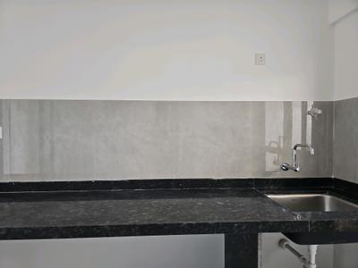 Kitchen Image of 624 Sq.ft 1 BHK Apartment / Flat for rent in Duville Riverdale Heights, Kharadi Pune for Rs. 28000