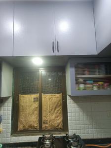 Kitchen Image of 999 Sq.ft 2 BHK Apartment / Flat for sale in Shri Jagdamba Homes, Tragad Ahmedabad for Rs. 4850000