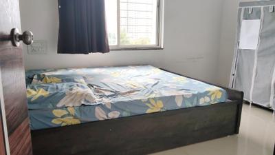 Bedroom Image of 600 Sq.ft 1 BHK Apartment / Flat for sale in Kalcon Lillian, Wakad Pune for Rs. 5300000