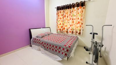 Bedroom Image of 1180 Sq.ft 2 BHK Apartment / Flat for rent in Govind Nagar Nashik for Rs. 25000