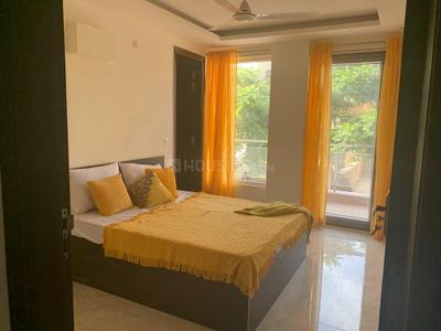 Bedroom Image of 1800 Sq.ft 2 BHK Builder Floor for rent in Unitech Woodstock Floors, Sector 50 Gurgaon for Rs. 57000