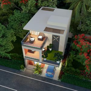 Image of 3795 Sq.ft 4 BHK Villa for sale in Nandi Hills, Chikballapur District for Rs. 27500000
