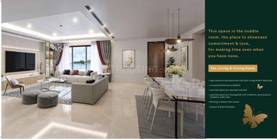 Hall Image of 1912 Sq.ft 3 BHK Apartment / Flat for sale in Duville Riverdale Grand, Kharadi Pune for Rs. 22500000