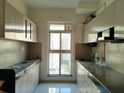 Kitchen Image of 1400 Sq.ft 3 BHK Apartment / Flat for rent in Sagar Garden, Mulund West Mumbai for Rs. 66000