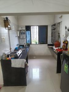 Kitchen Image of 700 Sq.ft 1 BHK Apartment / Flat for rent in Tyagi Windwards, Wakad Pune for Rs. 28000