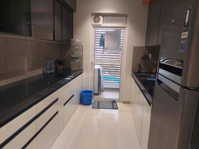 Kitchen Image of 1344 Sq.ft 2 BHK Apartment / Flat for rent in Lodha Belmondo, Gahunje Pune for Rs. 71000