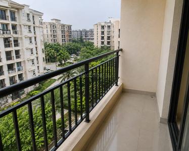 Balcony Image of 1475 Sq.ft 3 BHK Apartment / Flat for sale in Akal Co Operative, New Town Kolkata for Rs. 10500000