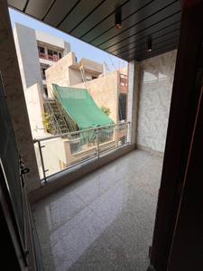Balcony Image of 624 Sq.ft 1 BHK Builder Floor for rent in Mahavir Enclave New Delhi for Rs. 8000