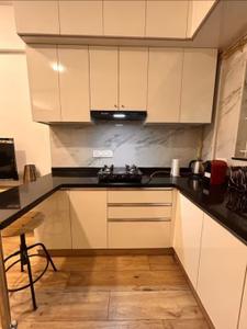 Kitchen Image of 750 Sq.ft 1 BHK Builder Floor for rent in HSR Layout Bengaluru for Rs. 40000