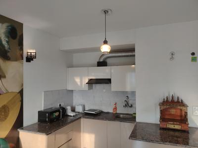 Kitchen Image of 685 Sq.ft 1 BHK Apartment / Flat for sale in Sunworld Arista, Sector 168 Noida for Rs. 8600000