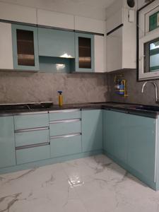Kitchen Image of 1300 Sq.ft 3 BHK Builder Floor for sale in Chhattarpur New Delhi for Rs. 9900000