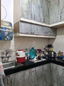 Kitchen Image of 1000 Sq.ft 1 BHK Apartment / Flat for rent in Janakpuri New Delhi for Rs. 25000