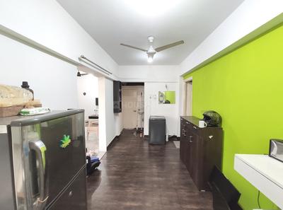 Kitchen Image of 570 Sq.ft 1 BHK Apartment / Flat for rent in Rajat Rashmi Apartment, Koregaon Park Pune for Rs. 35000