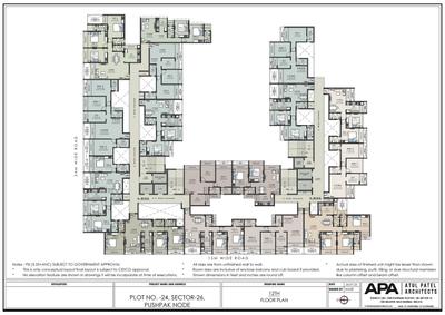 Image of 1200 Sq.ft 2 BHK Apartment / Flat for sale in Pristine Bhaveshwar Phoenix, Ulwe, Navi Mumbai for Rs. 10000000