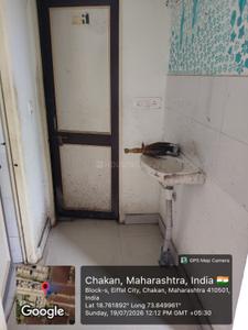 Bathroom Image of 607 Sq.ft 1 BHK Apartment / Flat for sale in  Panchawati, Chakan Pune for Rs. 1850000