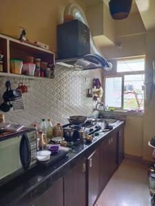 Kitchen Image of 1200 Sq.ft 3 BHK Apartment / Flat for sale in Symphony Towers, Sarsuna Kolkata for Rs. 6500000
