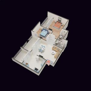 Image of 1150 Sq.ft 2 BHK Apartment / Flat for sale in Newquay, Undri, Pune for Rs. 5800000