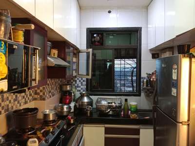 Kitchen Image of 700 Sq.ft 2 BHK Apartment / Flat for rent in Rosa Gardenia, Kasarvadavali, Thane West Thane for Rs. 20000