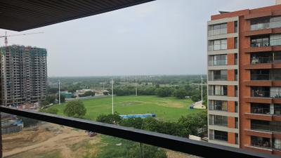 Balcony Image of 3260 Sq.ft 4 BHK Apartment / Flat for sale in Adani Paarijat, Shantigram Ahmedabad for Rs. 27000000