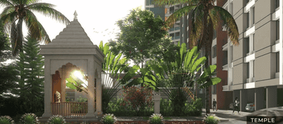 Image of 1015 Sq.ft 2 BHK Apartment / Flat for sale in Dolphin Palms Wing A And B, Ravet, Pune for Rs. 4900000
