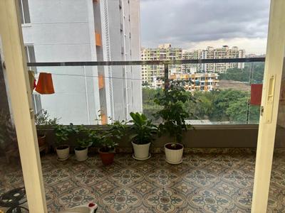 Balcony Image of 731 Sq.ft 2 BHK Apartment / Flat for rent in Achalare Spring Gardens Phase II, Moshi Pune for Rs. 23000