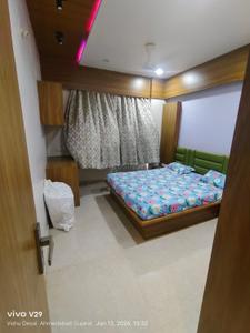 Bedroom Image of 1278 Sq.ft 2 BHK Apartment / Flat for sale in Shree Sahajanand Helenium, Chandkheda Ahmedabad for Rs. 6800000