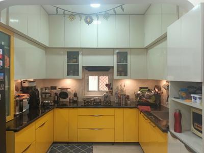 Kitchen Image of 1100 Sq.ft 2 BHK Apartment / Flat for sale in HRC Apartments, Indirapuram Ghaziabad for Rs. 12500000
