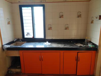 Kitchen Image of 500 Sq.ft 1 BHK Apartment / Flat for rent in Sudampuri Wardha for Rs. 7500
