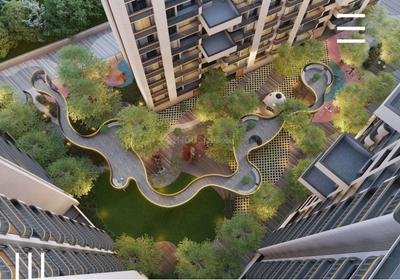 Image of 1575 Sq.ft 2 BHK Apartment / Flat for sale in MBA Om Height, Zundal, Ahmedabad for Rs. 6125000