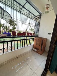 Balcony Image of 1100 Sq.ft 3 BHK Apartment / Flat for sale in Atladara Vadodara for Rs. 4800000