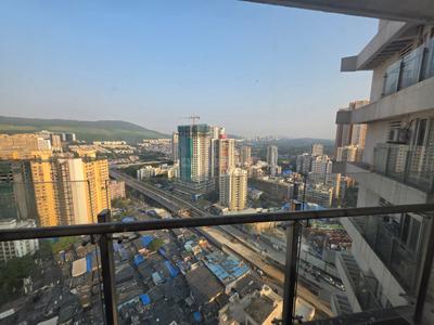 Balcony Image of 1600 Sq.ft 3 BHK Apartment / Flat for rent in JP Decks, Malad East Mumbai for Rs. 102000