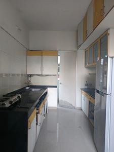 Kitchen Image of 1000 Sq.ft 2 BHK Apartment / Flat for rent in Magarpatta City Iris, Magarpatta City Pune for Rs. 34000