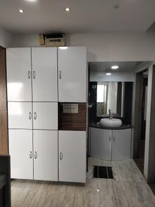 Kitchen Image of 1150 Sq.ft 2 BHK Apartment / Flat for rent in Adajan Surat for Rs. 18500