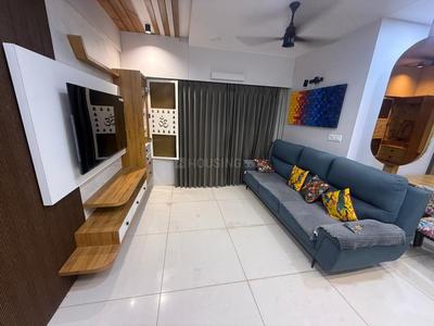Hall Image of 1500 Sq.ft 3 BHK Apartment / Flat for rent in Adani The Meadows, Shantigram Ahmedabad for Rs. 50000